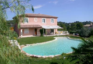 Photo N1:  Villa - maison Roquefort-les-Pins Vacances Antibes Alpes Maritimes (06) FRANCE 06-1-123